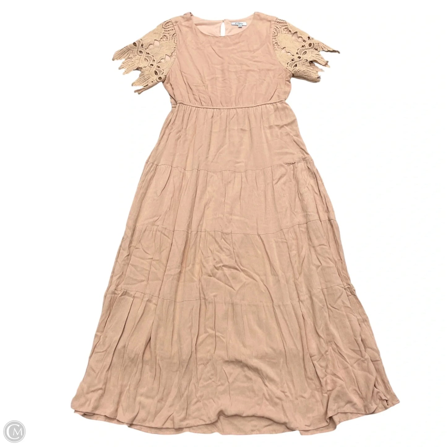 Dress Casual Maxi By Polygram In Mauve, Size: M