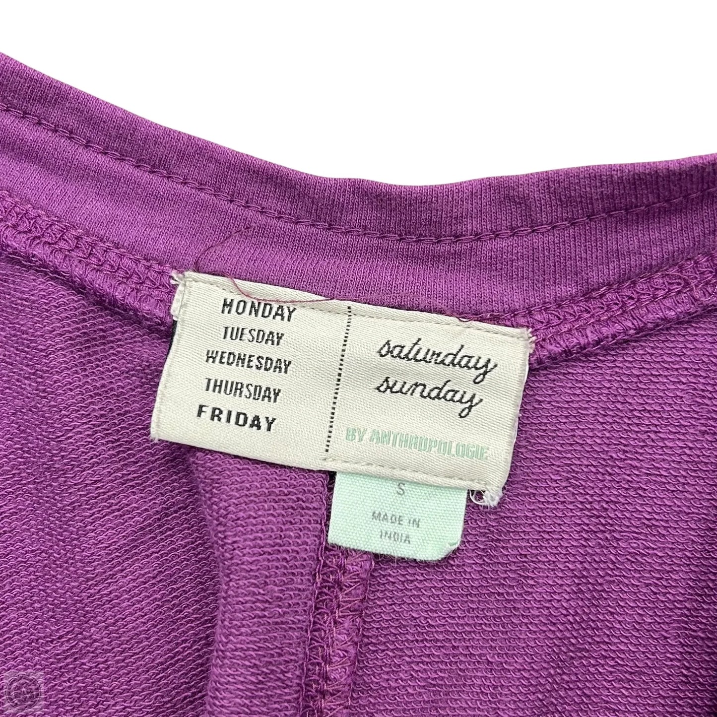 Dress Casual Midi By Saturday/sunday In Purple, Size: S