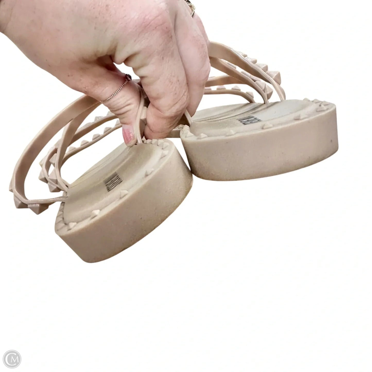 Sandals Flats By Steve Madden In Beige, Size: 8