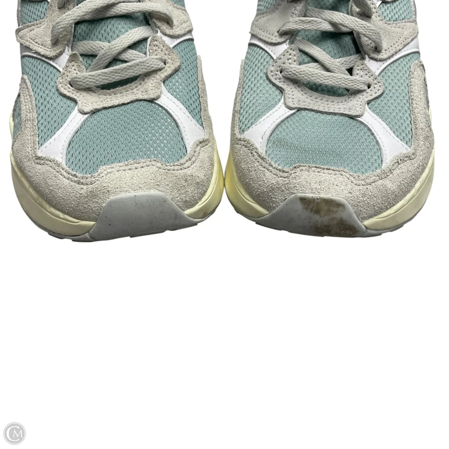 Shoes Sneakers By Nike In Blue & Grey, Size: 10