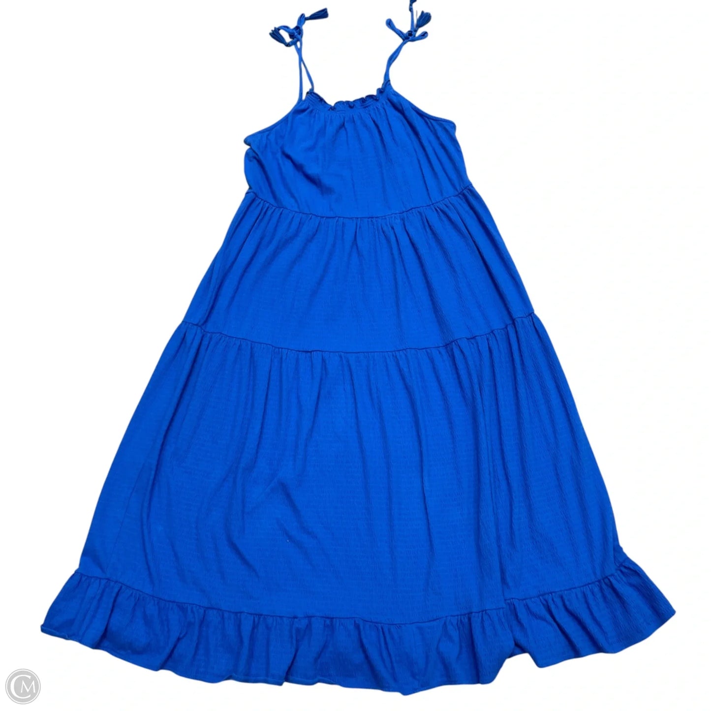 Dress Casual Maxi By Loft In Blue, Size: Xl