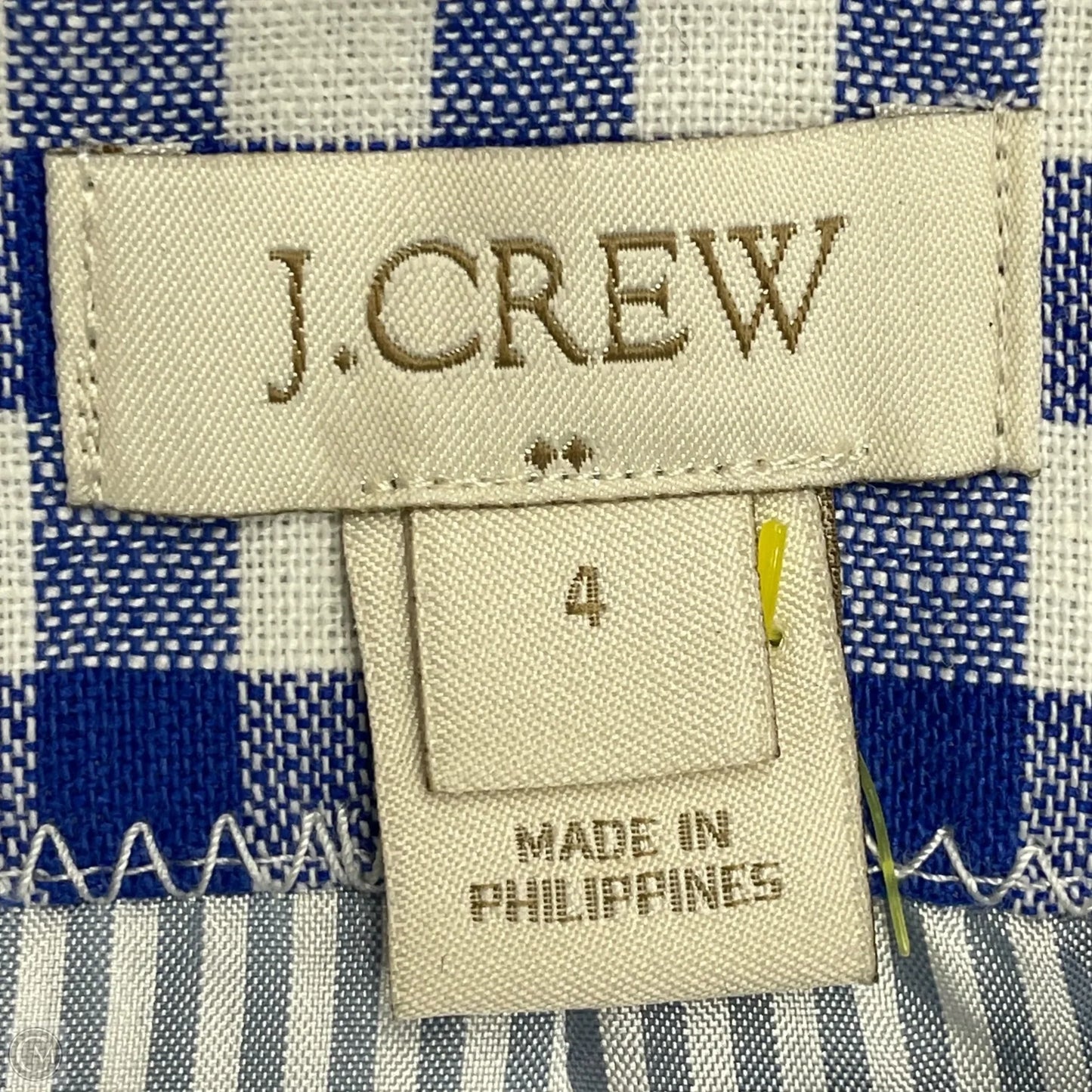 Blazer By J. Crew In Blue & White, Size: S