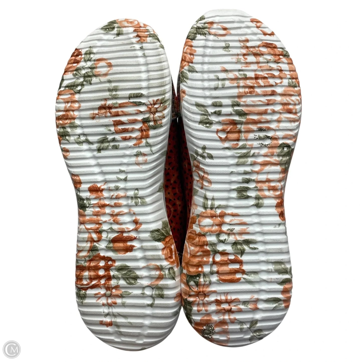 Shoes Sneakers By Spring Step In Orange, Size: 7.5