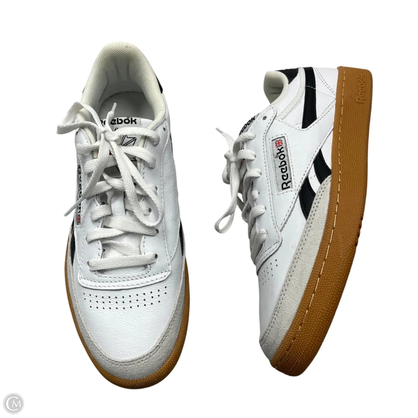 Shoes Sneakers By Reebok In Black & White, Size: 9.5