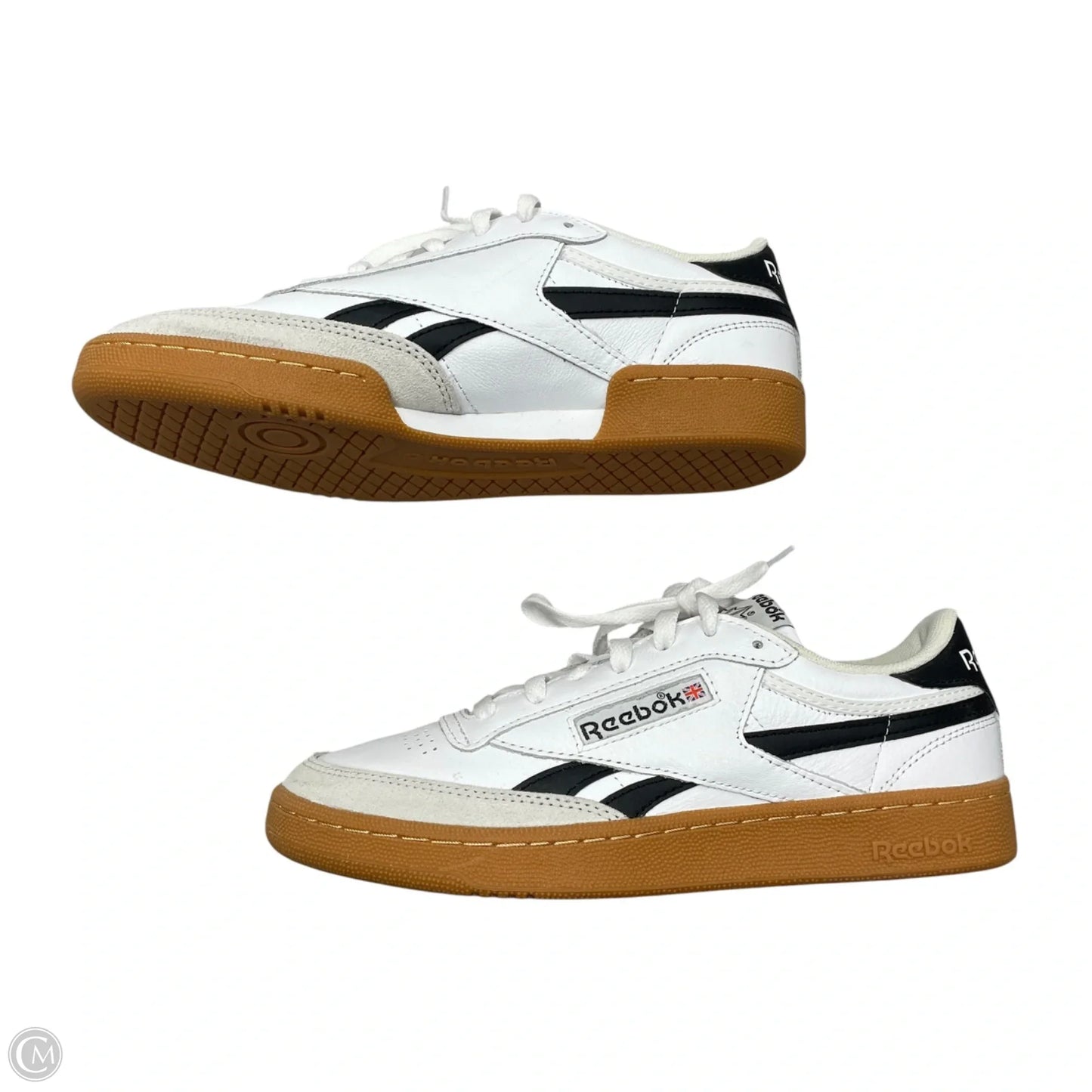 Shoes Sneakers By Reebok In Black & White, Size: 9.5