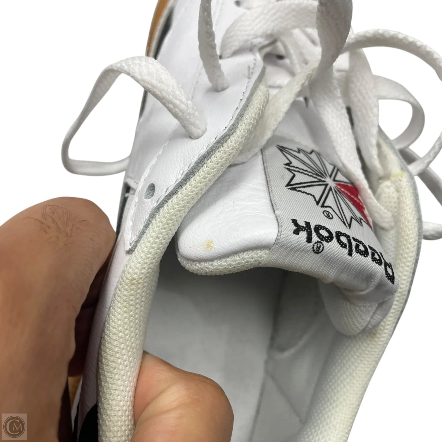 Shoes Sneakers By Reebok In Black & White, Size: 9.5