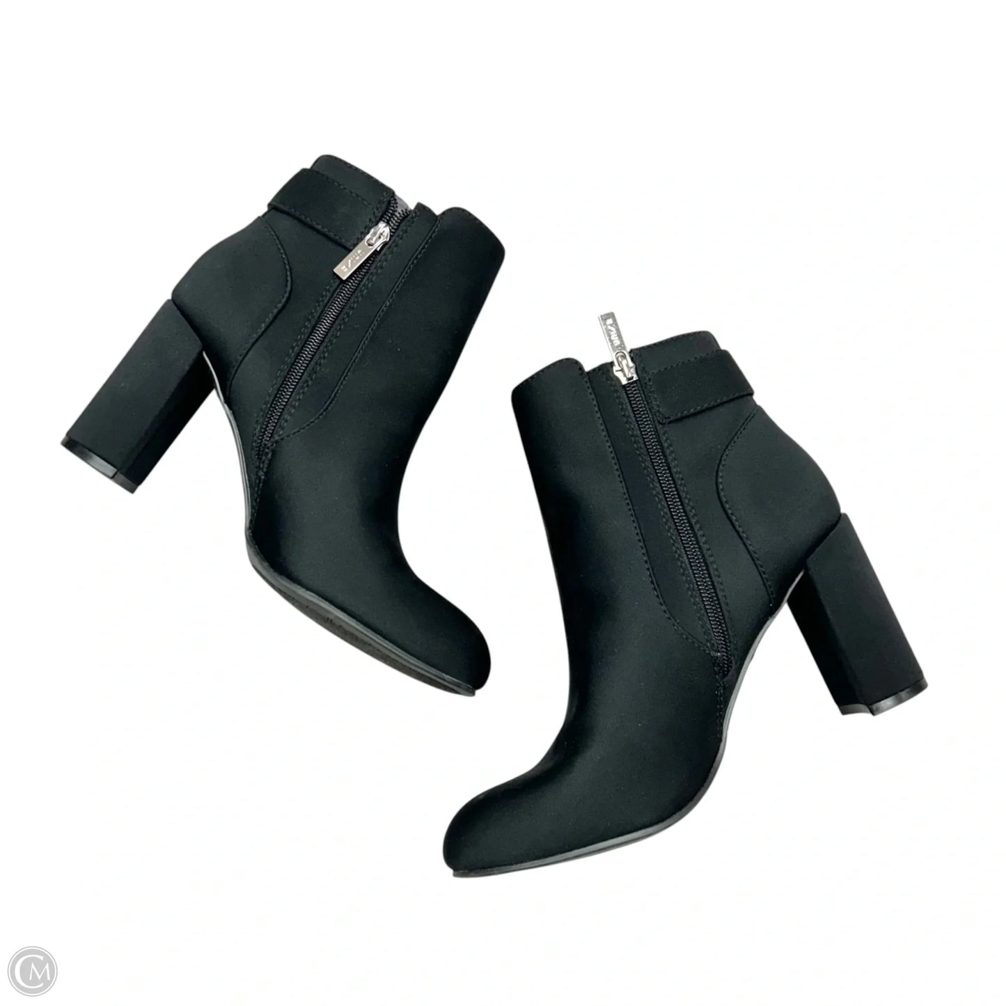 Boots Ankle Heels By Unisa In Black, Size: 7.5