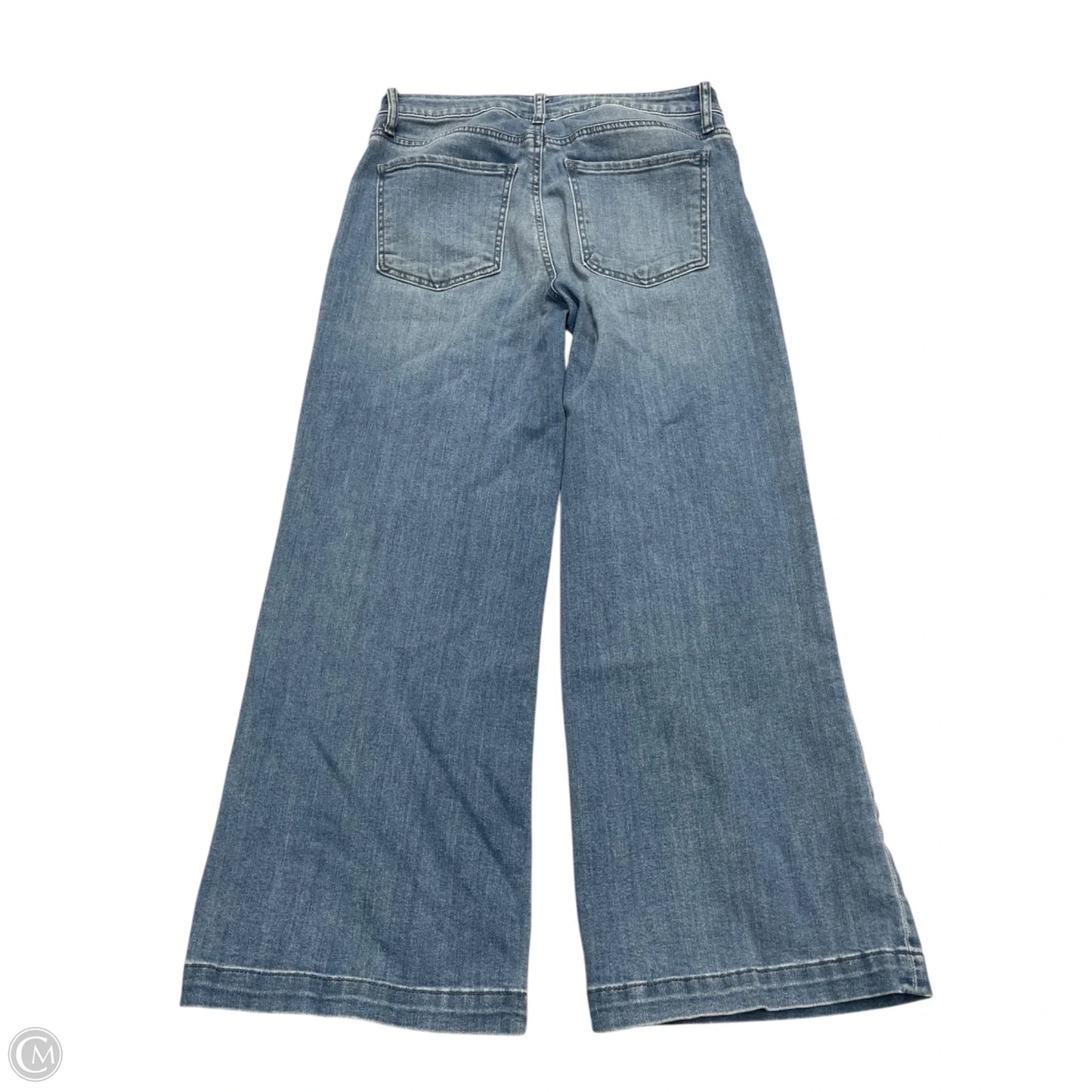 Jeans Wide Leg By Kut In Blue Denim, Size: 4