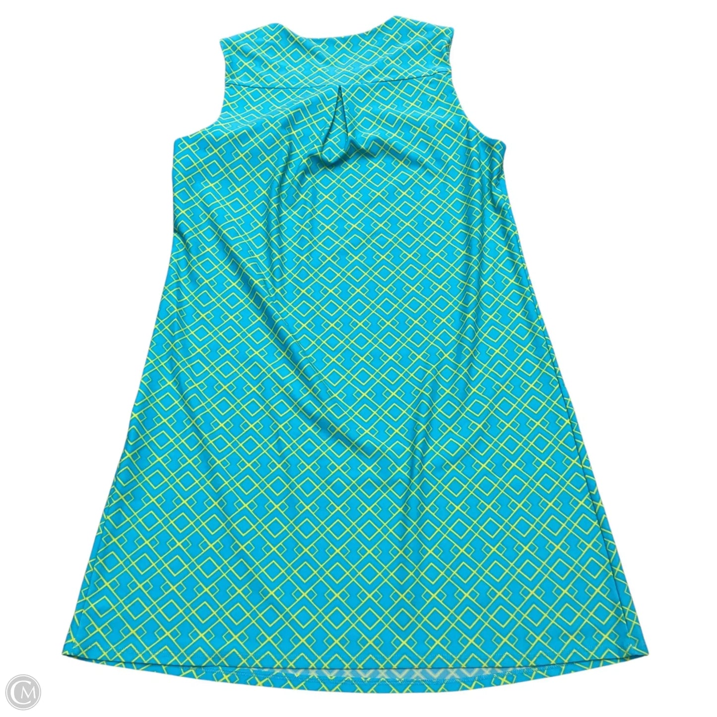 Dress Casual Short By Jude Connally In Blue & Green, Size: M