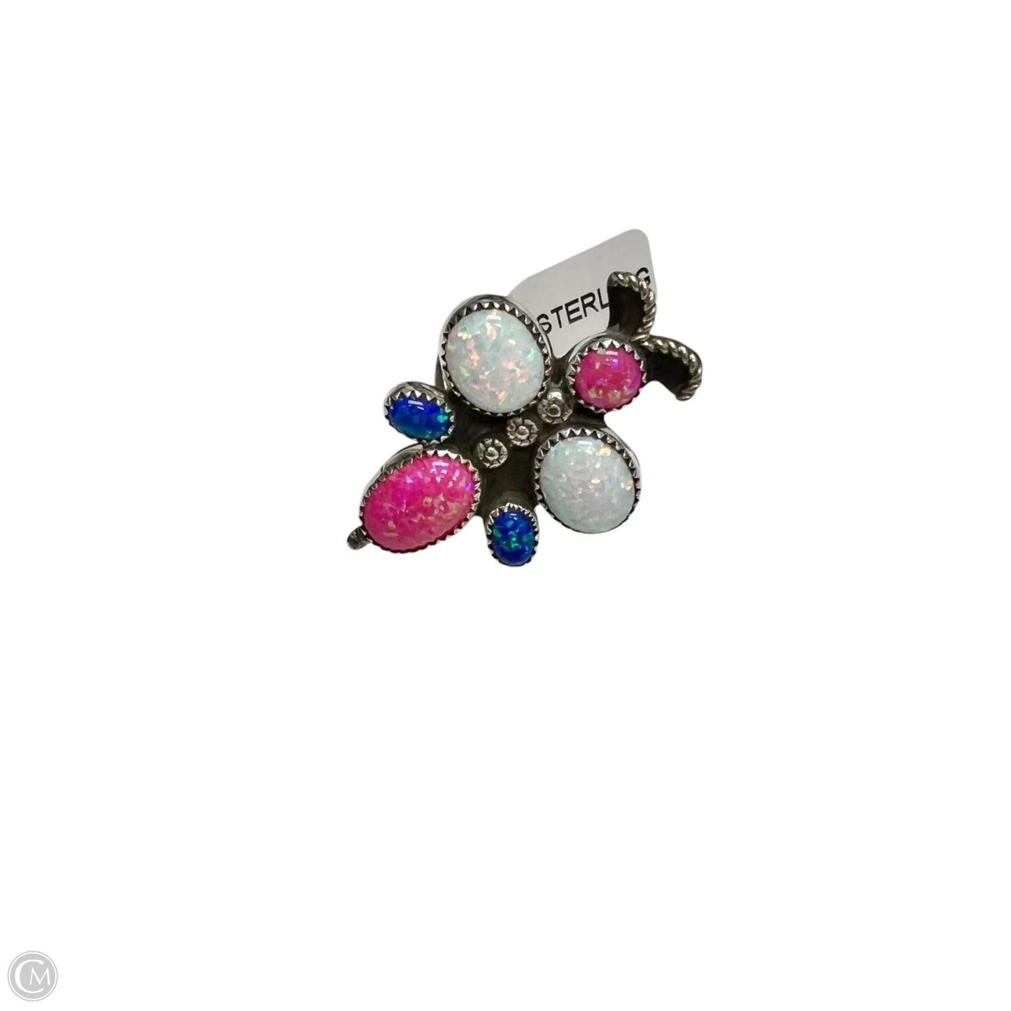 Ring Sterling Silver , Size: 8