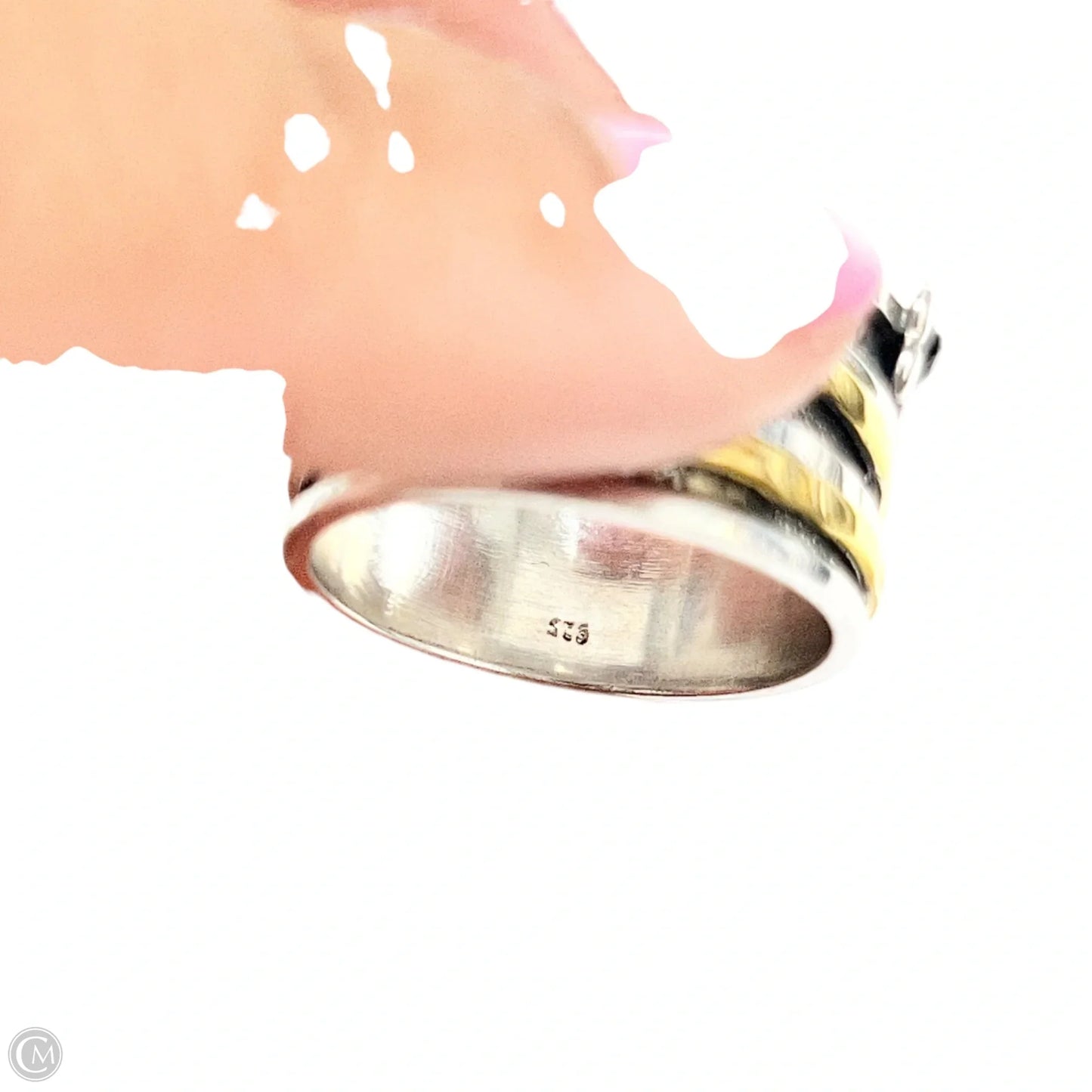 Sterling Ring Statement, Size: 9