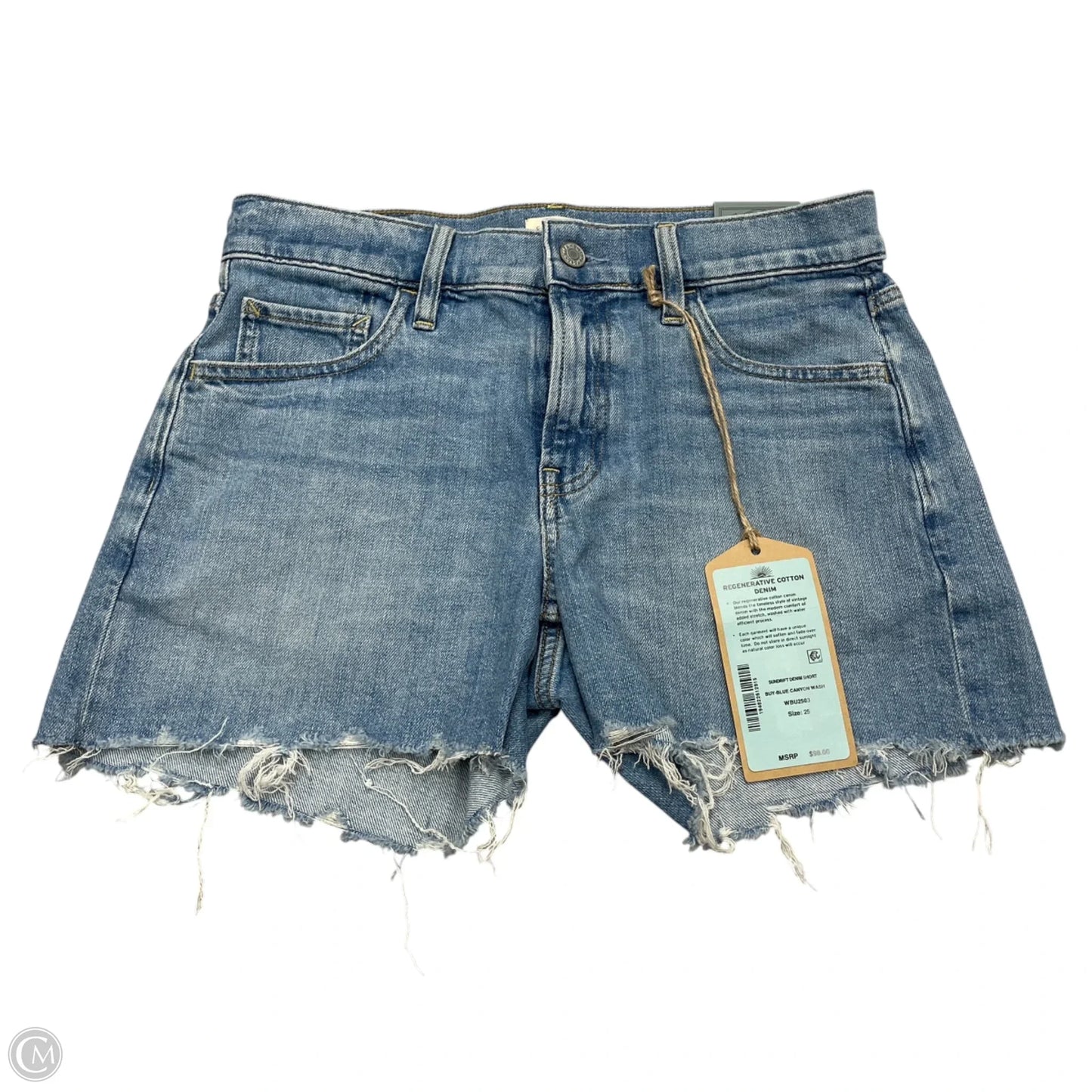 Shorts By Faherty In Blue Denim, Size: 0