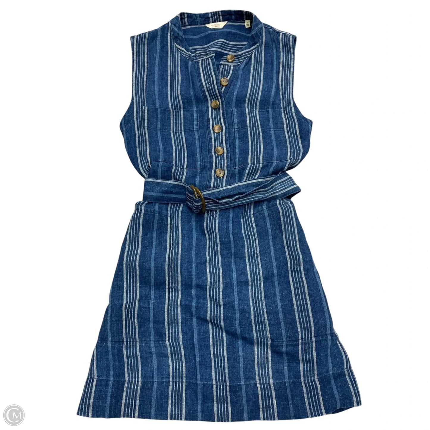 Dress Casual Short By Faherty In Blue Denim, Size: Xs