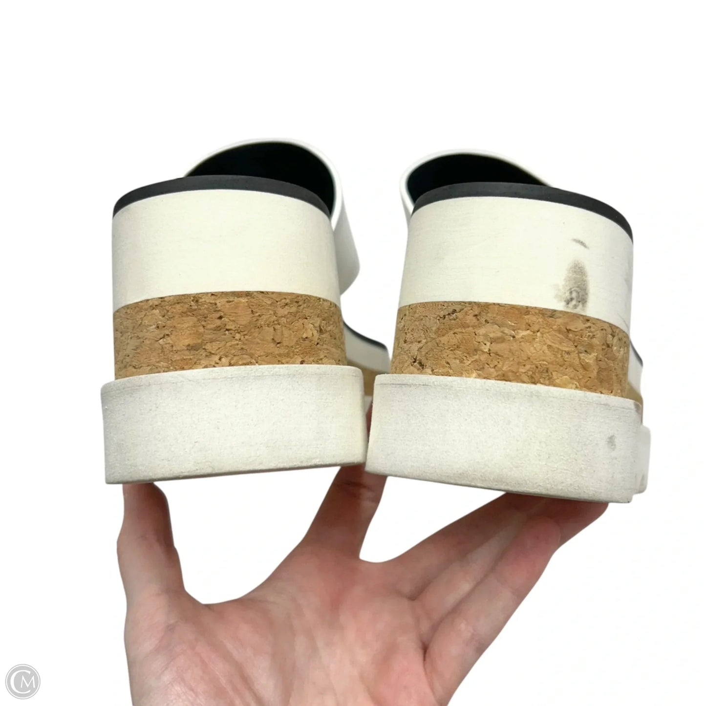 Sandals Luxury Designer By Stella Mccartney In White, Size: 7.5
