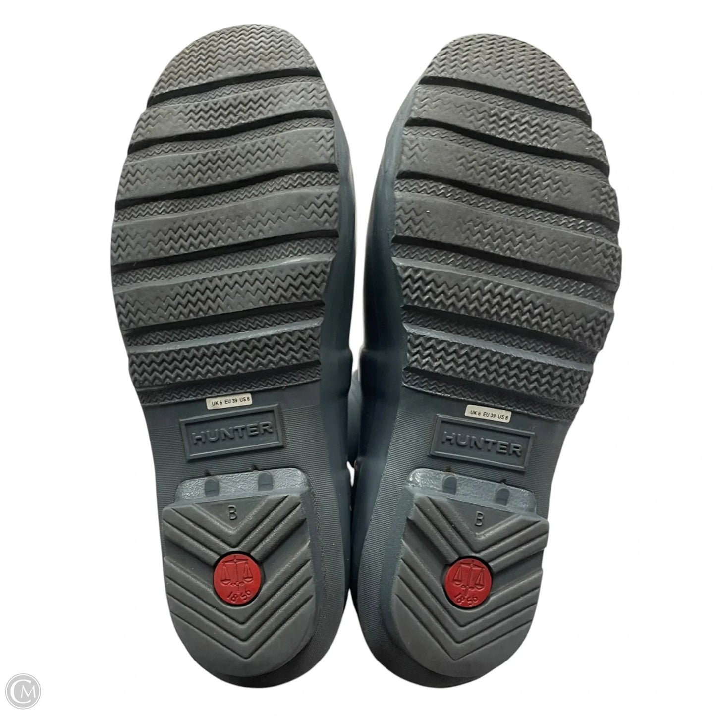 Boots Rain By Hunter In Grey, Size: 8