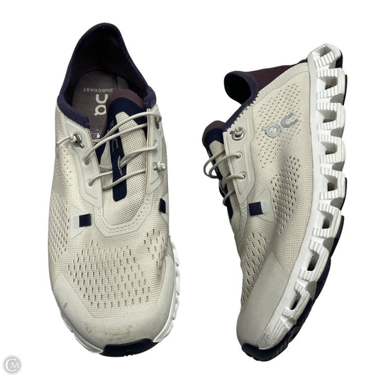 Shoes Athletic By On In Cream & Purple, Size: 6.5