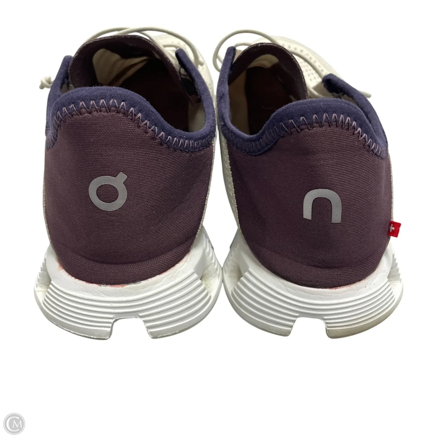 Shoes Athletic By On In Cream & Purple, Size: 6.5