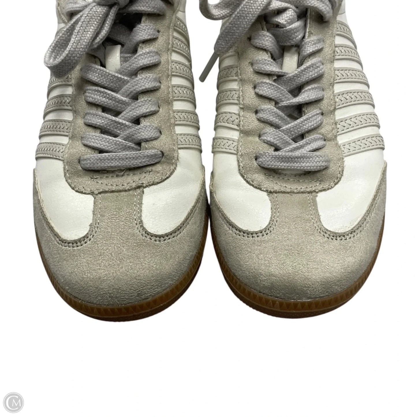 Shoes Sneakers By Shu Shop In Tan & White, Size: 6.5
