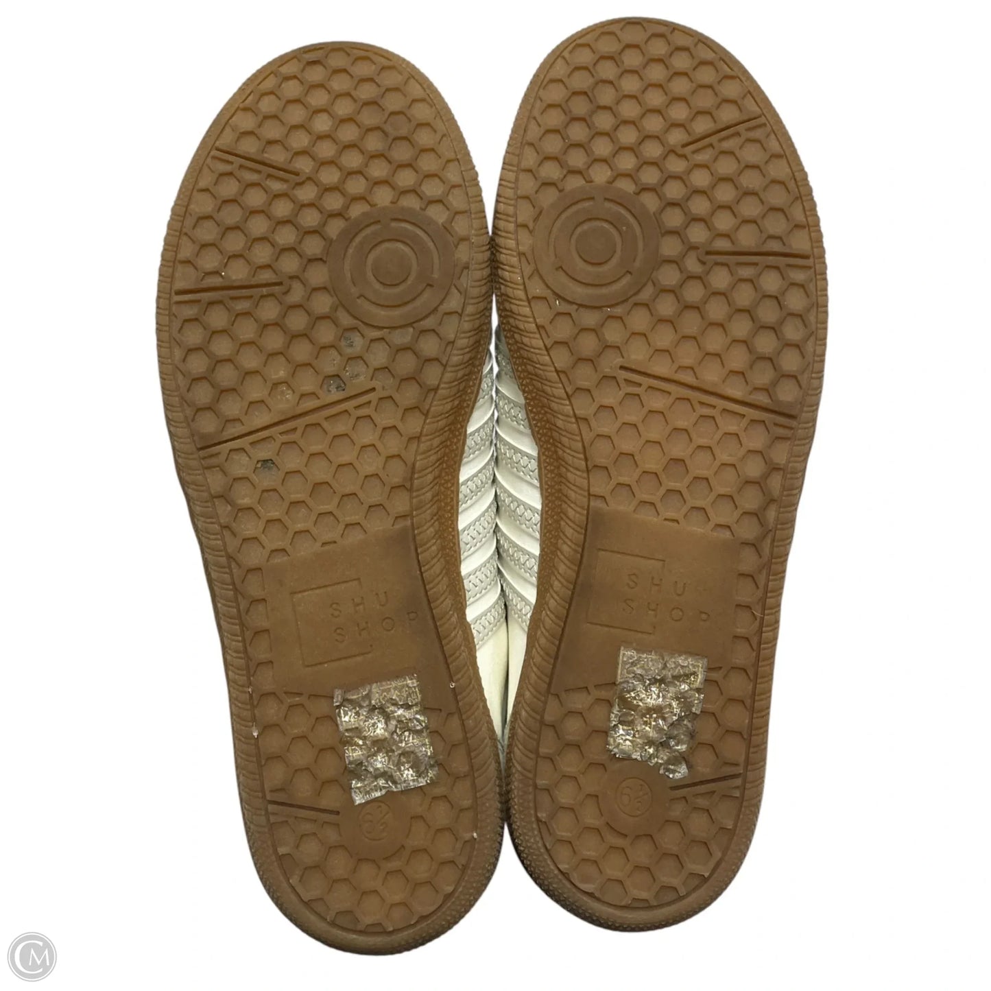 Shoes Sneakers By Shu Shop In Tan & White, Size: 6.5
