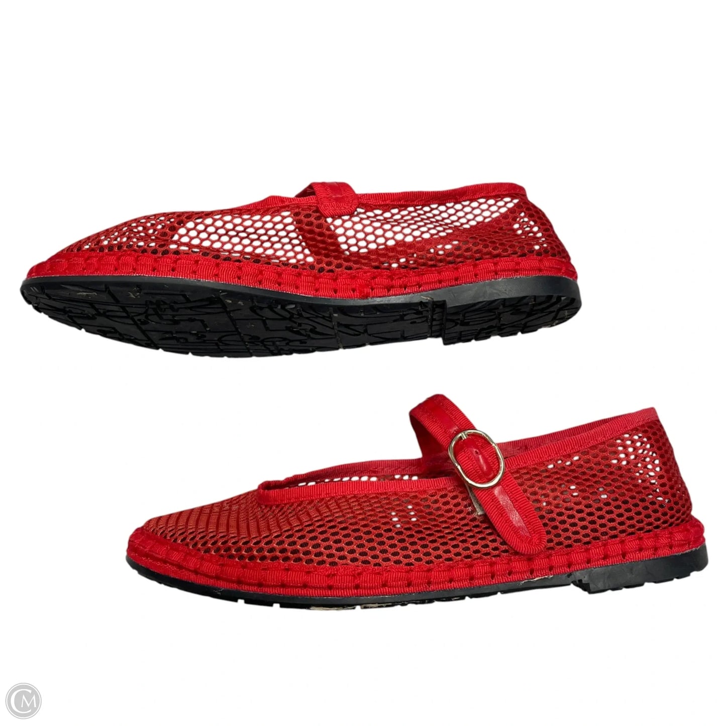 Shoes Flats By Flabelus In Red, Size: 6.5