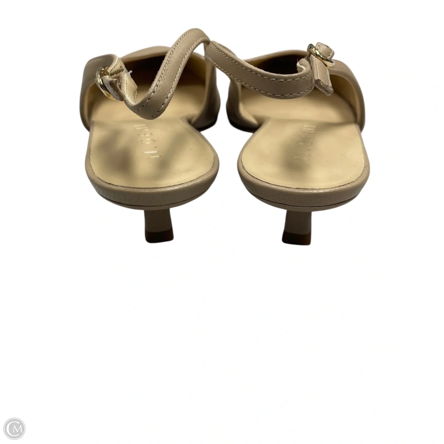 Shoes Heels Kitten By M. Gemi In Tan, Size: 6
