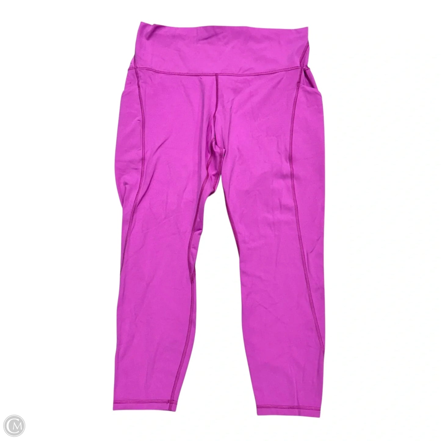 Athletic Leggings By Lululemon In Purple, Size: L