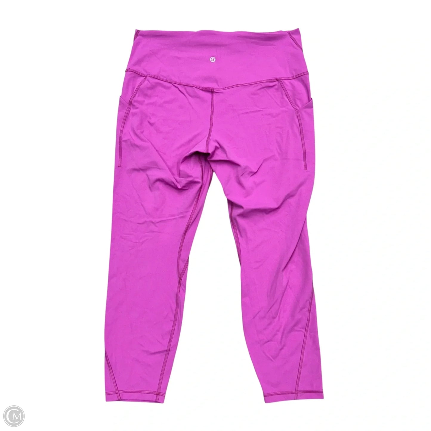 Athletic Leggings By Lululemon In Purple, Size: L