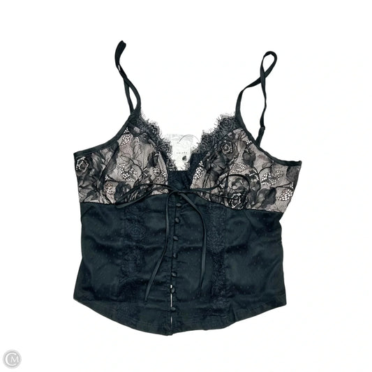Top Sleeveless By Free People In Black & Blue, Size: M