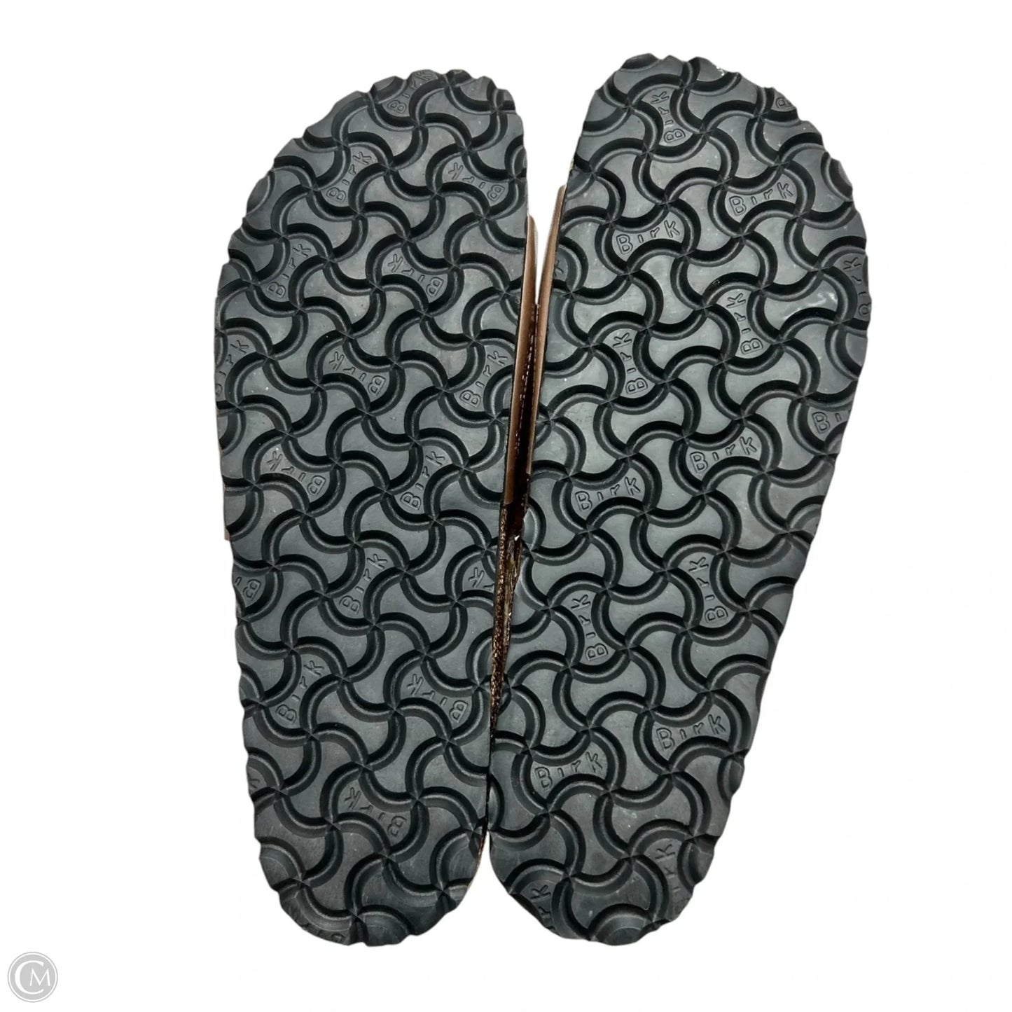 Sandals Flats By Birkenstock In Rose Gold, Size: 9