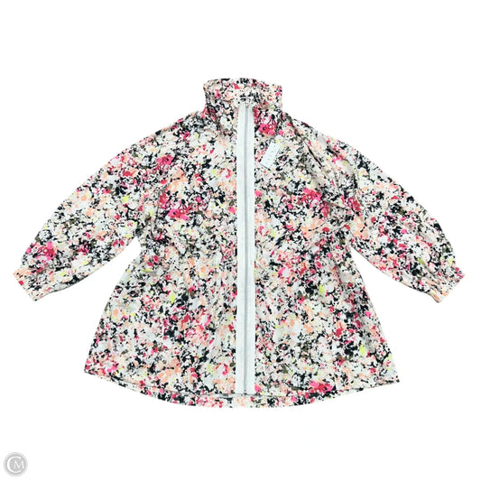 Athletic Jacket By Livi Active In Pink & White, Size: 3x