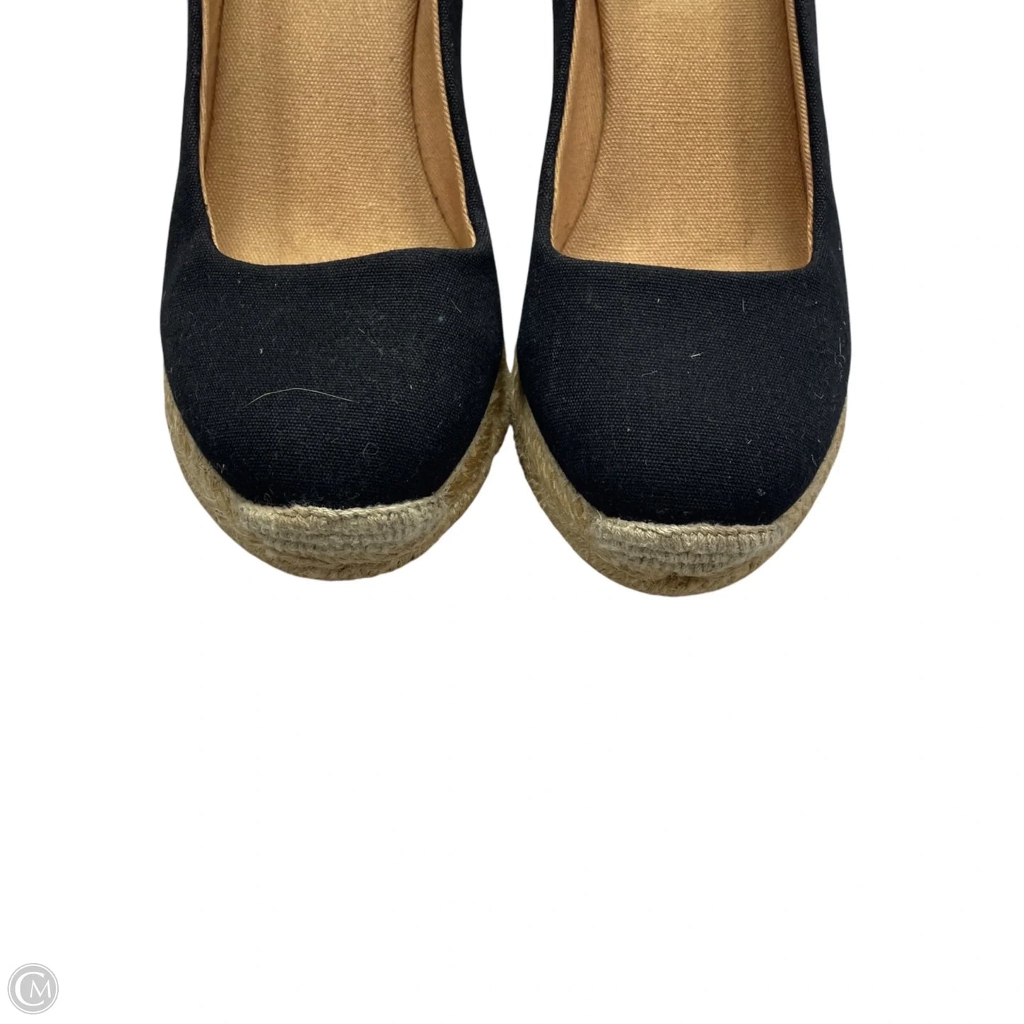 Shoes Heels Wedge By J. Crew In Black & Tan, Size: 6