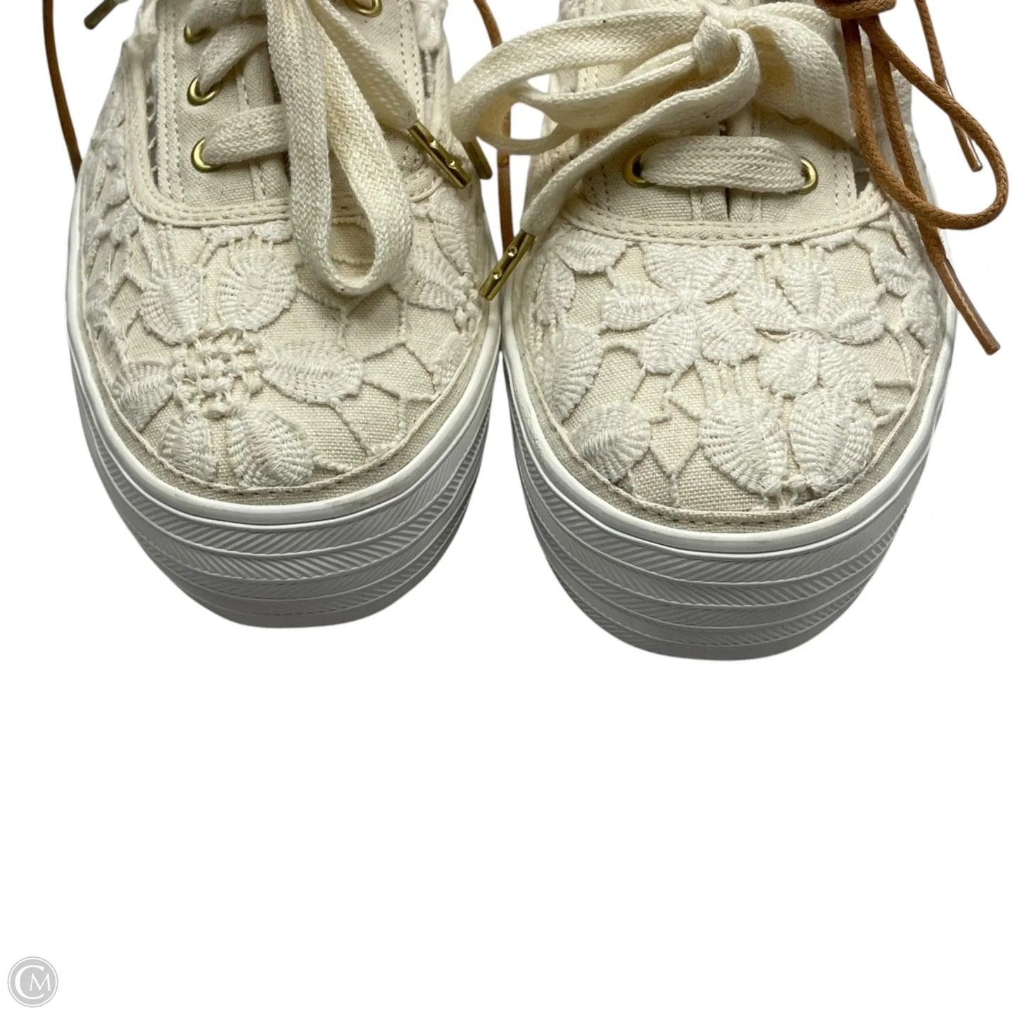 Shoes Sneakers By Keds In Cream, Size: 7.5
