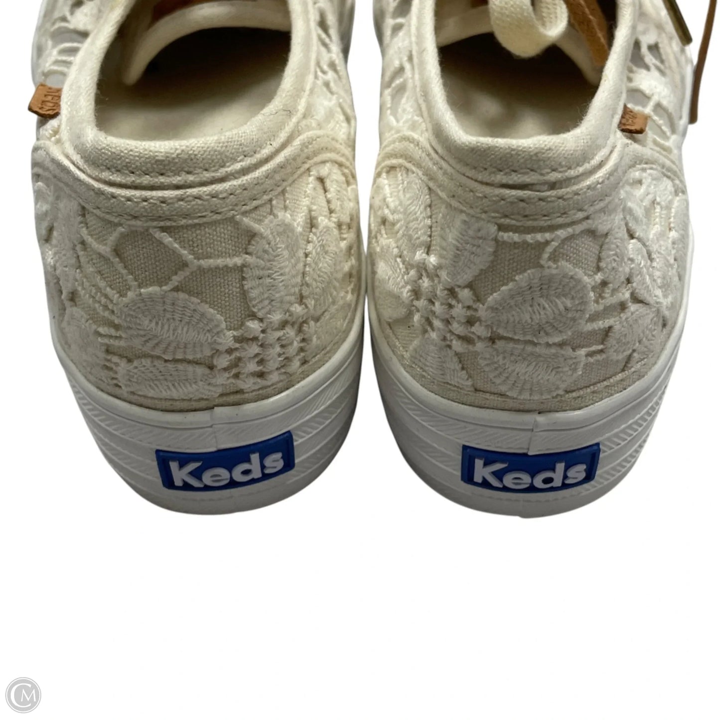Shoes Sneakers By Keds In Cream, Size: 7.5