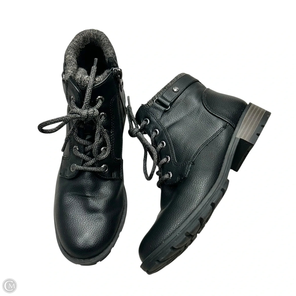 Boots Combat By Sporto In Black, Size: 6