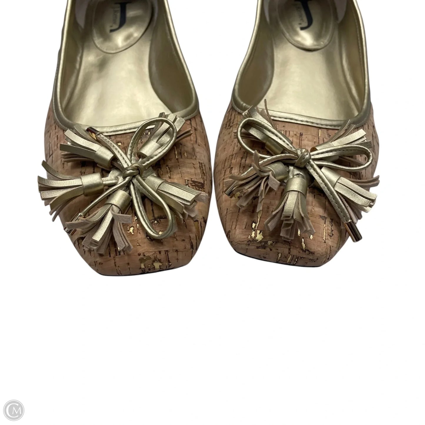 Shoes Flats By J Renee In Tan, Size: 12