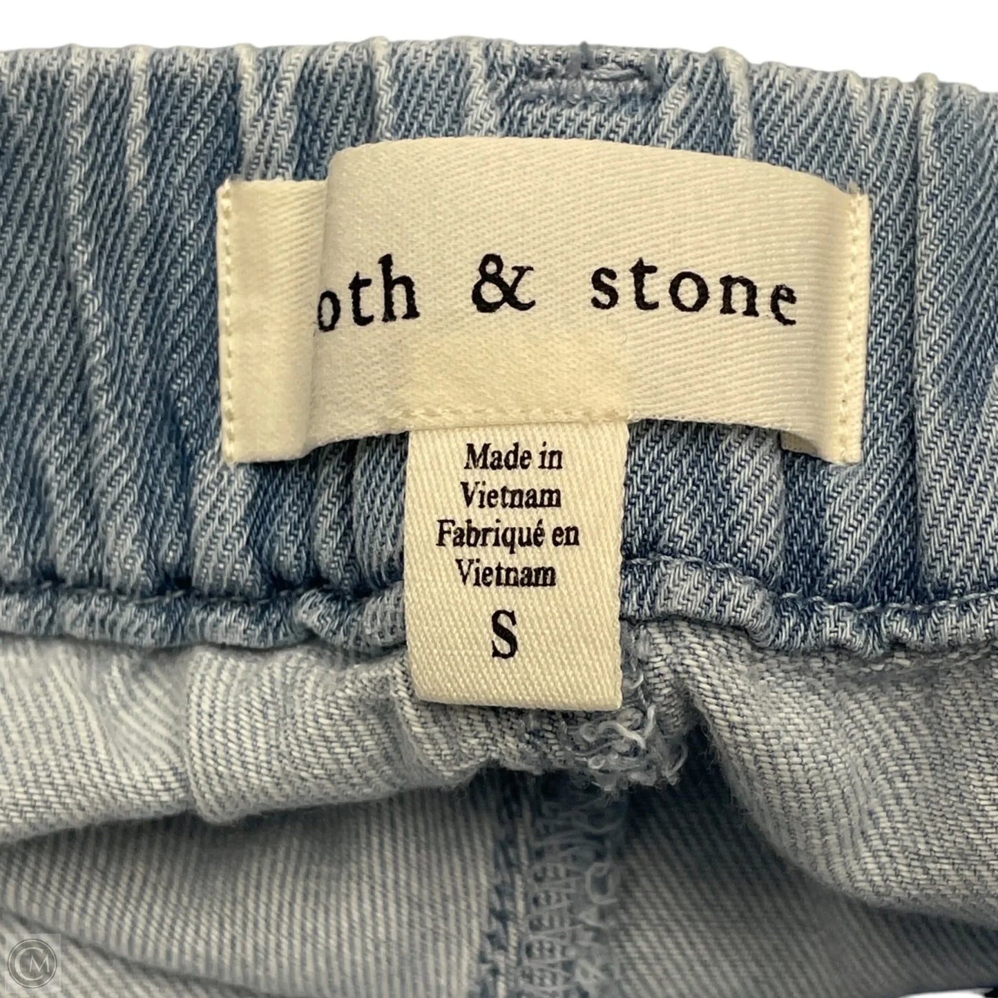 Pants Wide Leg By Cloth & Stone In Blue Denim, Size: 2