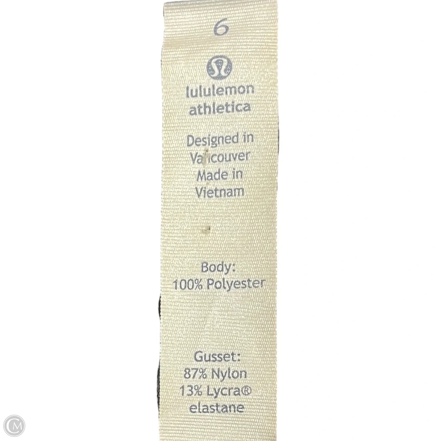 Athletic Pants By Lululemon In Black, Size: 6