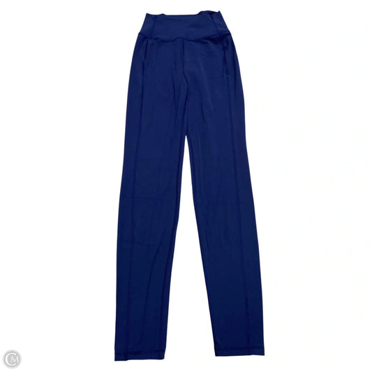 Athletic Leggings By Lululemon In Navy, Size: Xs