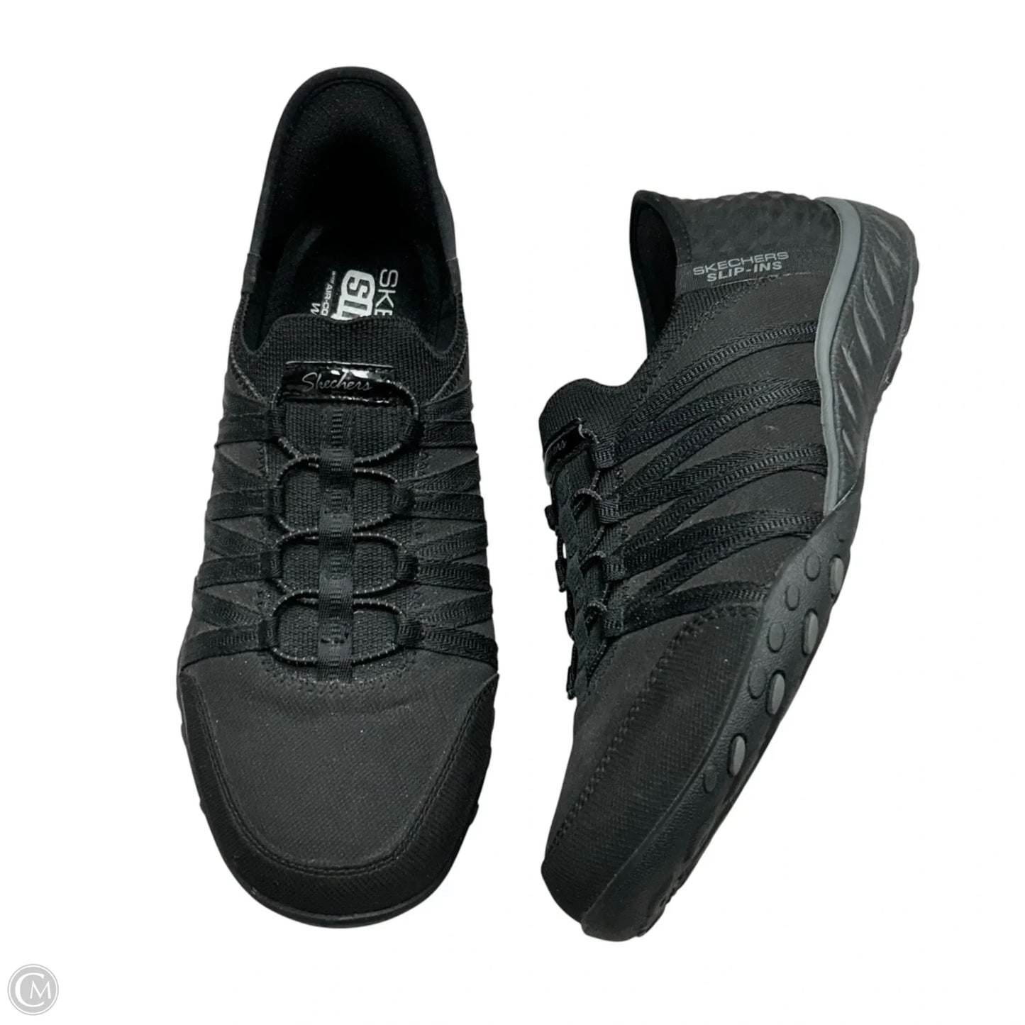 Shoes Athletic By Skechers In Black, Size: 9