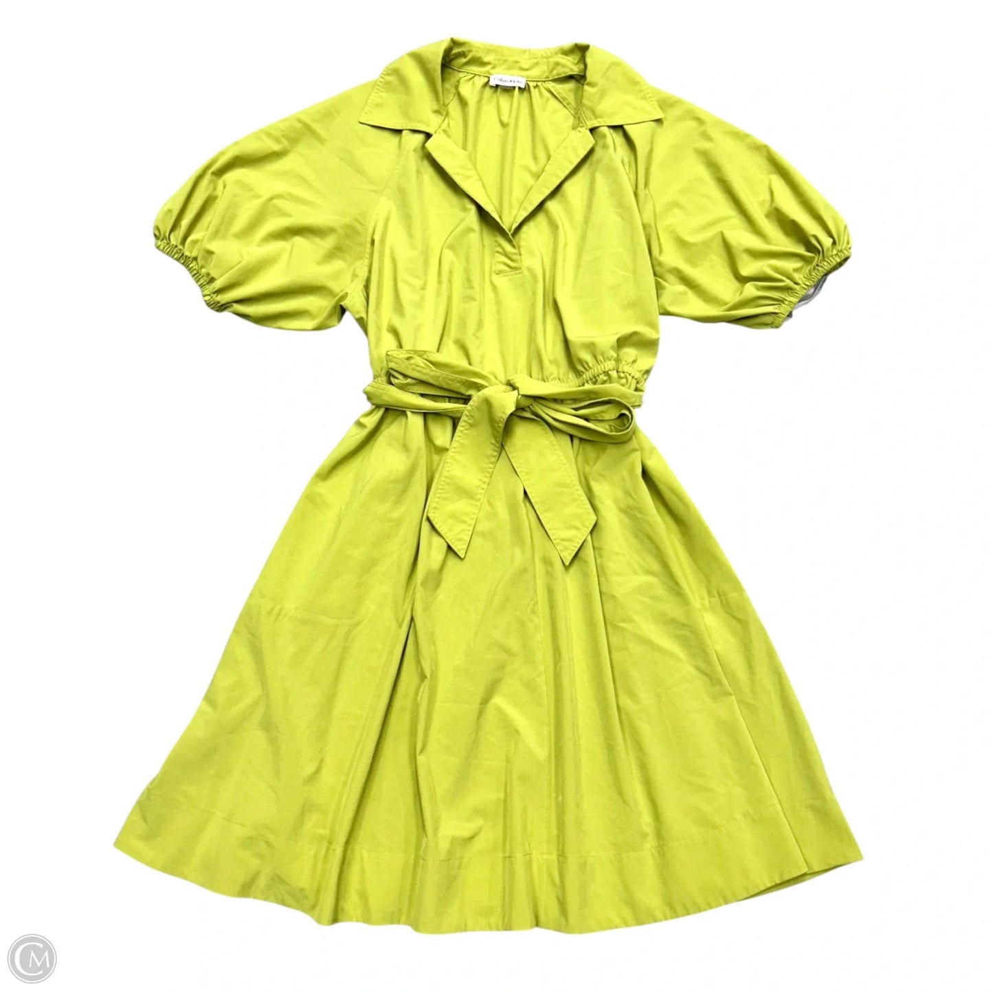 Dress Casual Midi By Calvin Klein In Green, Size: 2x