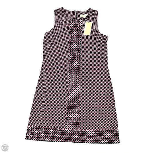 Dress Casual Short By Michael By Michael Kors In Black & Purple, Size: M