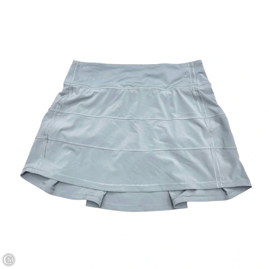 Athletic Skort By Lululemon In Grey, Size: S
