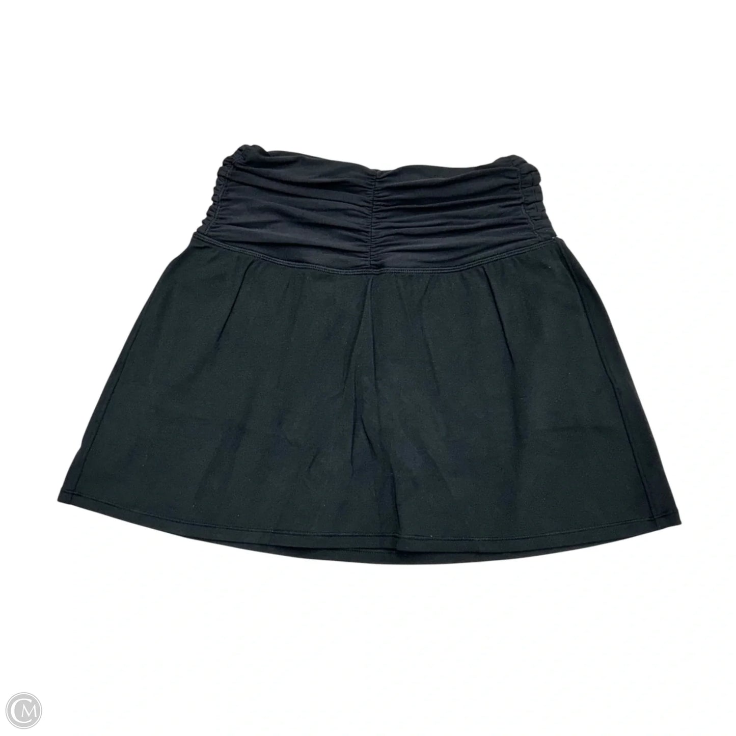 Athletic Skort By Lululemon In Black, Size: S