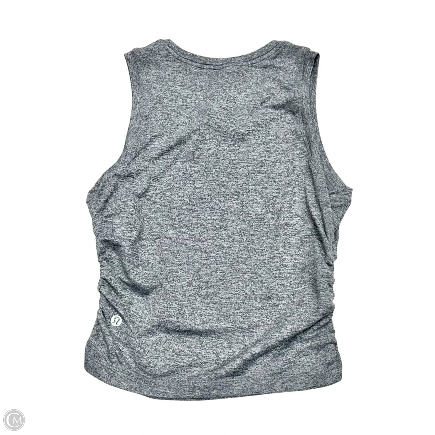 Athletic Tank Top By Lululemon In Grey, Size: M