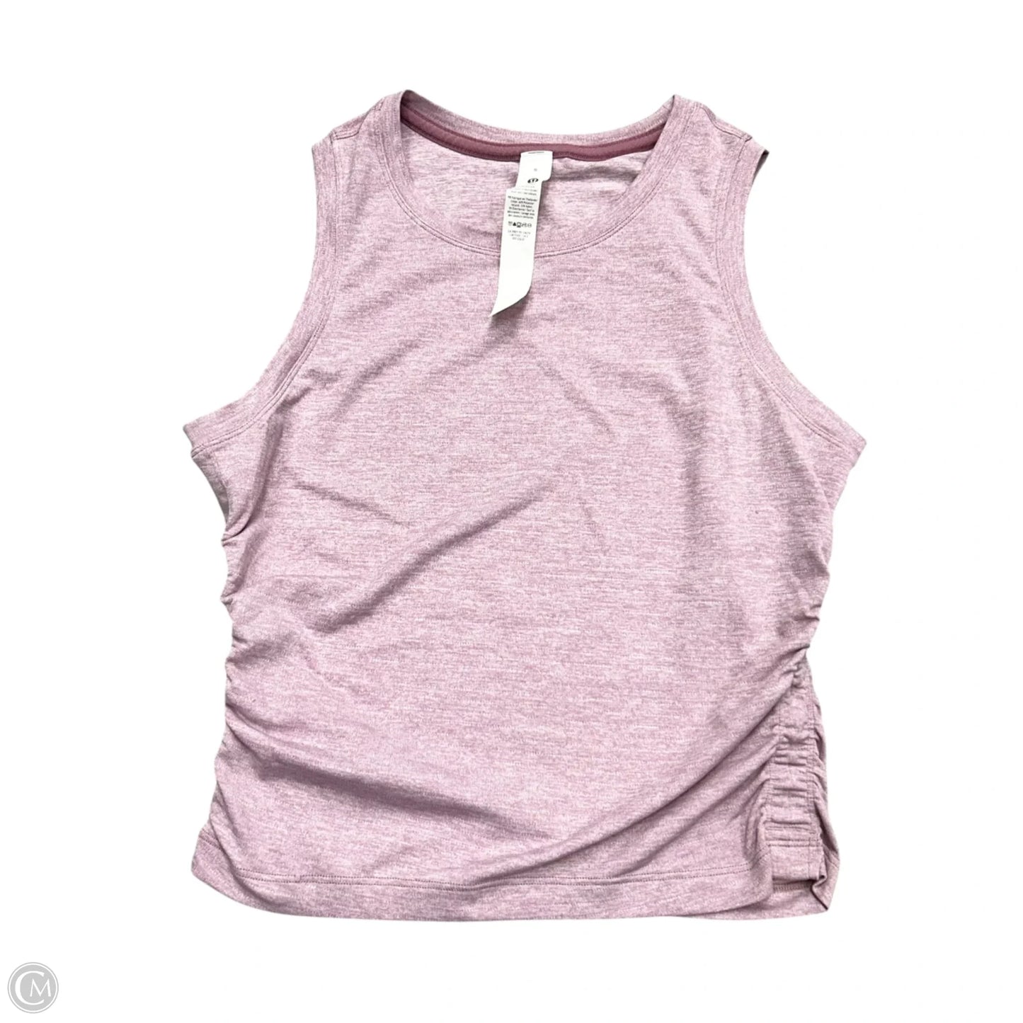 Athletic Tank Top By Lululemon In Mauve, Size: M