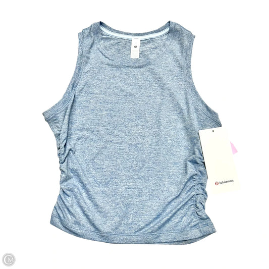 Athletic Tank Top By Lululemon In Blue, Size: M