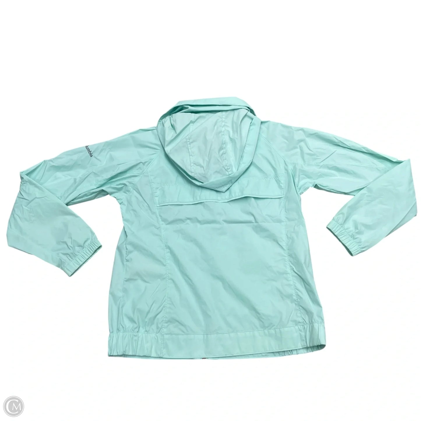 Athletic Jacket By Columbia In Aqua, Size: M
