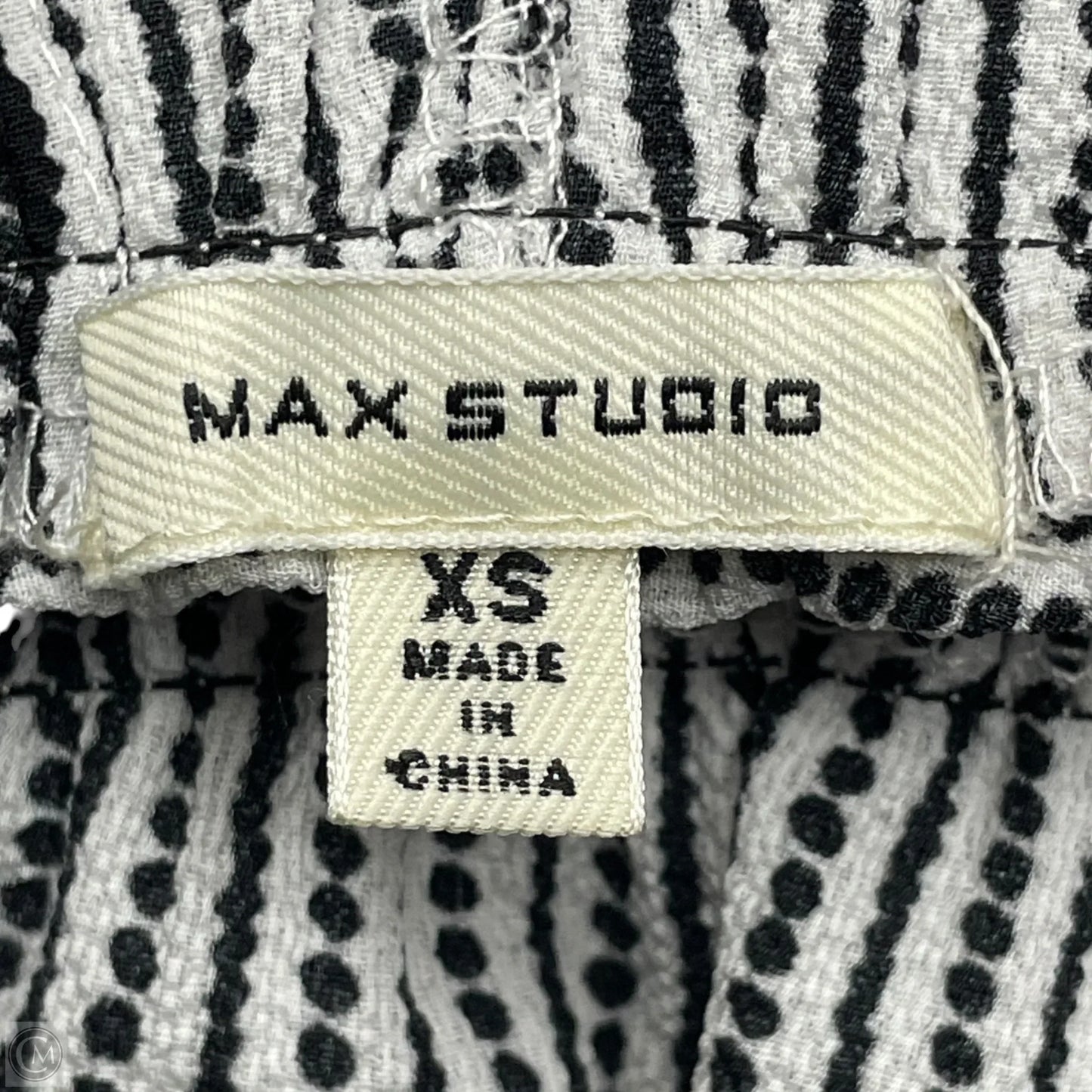 Jumpsuit By Max Studio In Black & White, Size: Xs