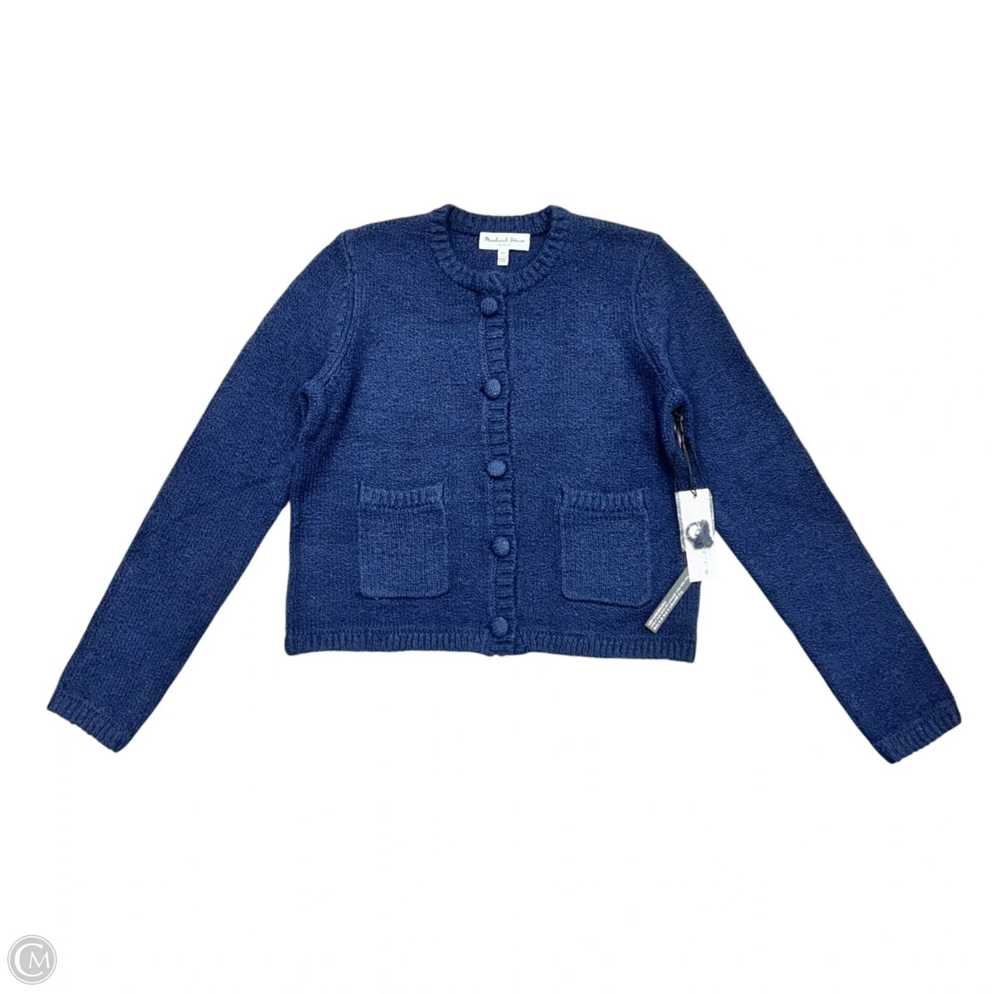 Sweater Cardigan By Michael Stars In Navy, Size: Xs