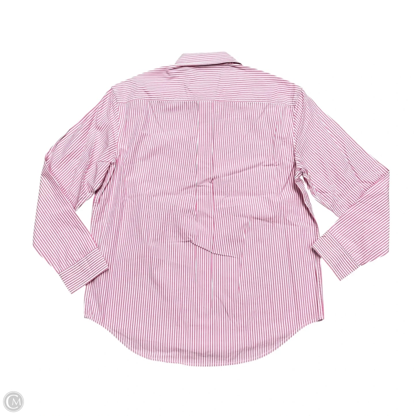 Top Long Sleeve By Southern Tide In Pink & White, Size: Xs